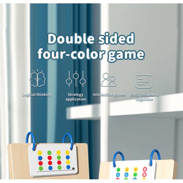 New Montessori Children Educational Game Toy Color Matching Game for Brain Intelligence