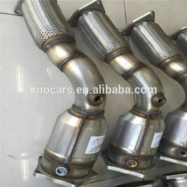 Ceramic Honeycomb Car Catalytic Converter Cleaner For Porsche Cayenne Turbo 95511302150 955113