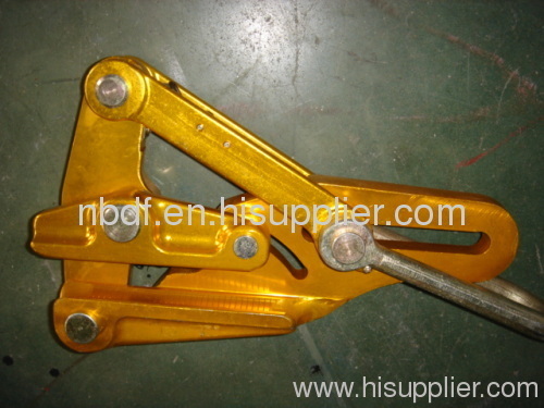 PVC Cable Pulling Clamp , Insulated Wire Rope Self Gripping Clamp