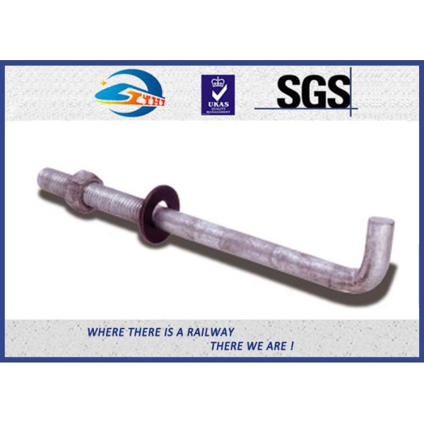 L shaped or J shaped Bent Anchor Bolts with Plain Finish or Hot Dipped Galvanized