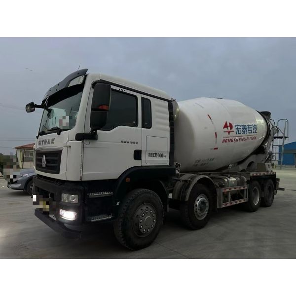 2023 Model Used Concrete Mixer Truck with 16 Cubic Meters Capacity and 17670Kg Total Weight