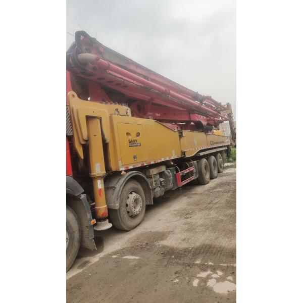 Used SANY concrete pump truck for sale, Mercedes Benz chassis