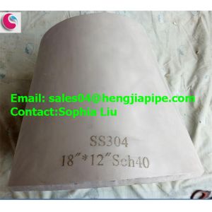 Quality WELDED CONCENTRIC REDUCER SS304 SCH40 wholesale