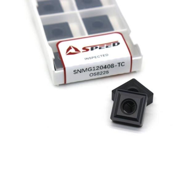 Tungsten CNMG Carbide Turning Insert SNMG120408 For Cnc Machine