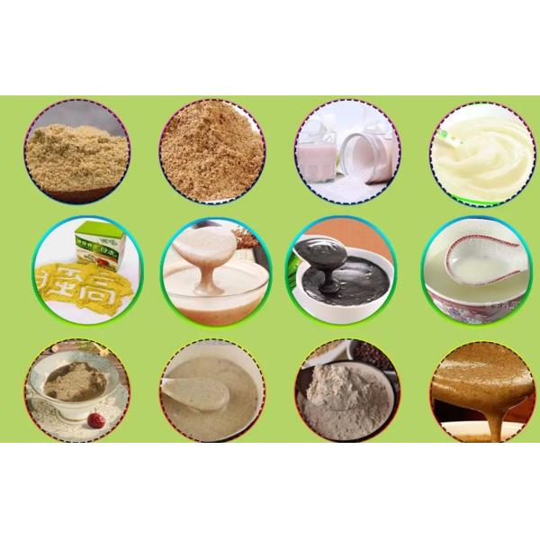 Twin screw extruder baby milk rice powder making machine