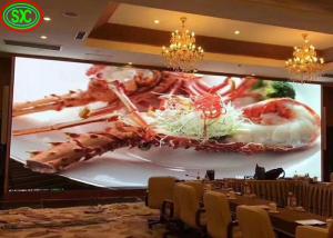 Quality HD P3 Indoor Full Color Led Display Customized Flexible Over 1300 Cd Brightness wholesale