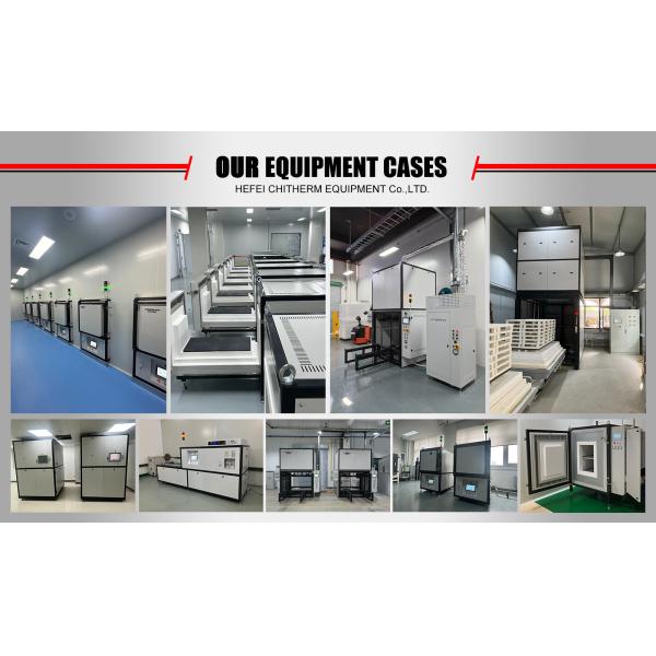 500C Vertical Vacuum Tube Furnace For Firing Electronic