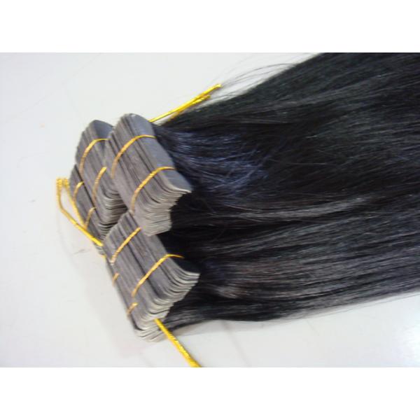 12 Pieces Black Hair Extensions 100G 14 Inch Tape In Hair Extensions