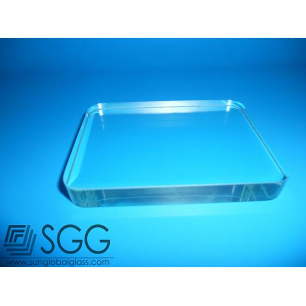 ammeter glass cover cutting by CNC Machine Tolerance control 0.1-0.3mm by customized desig