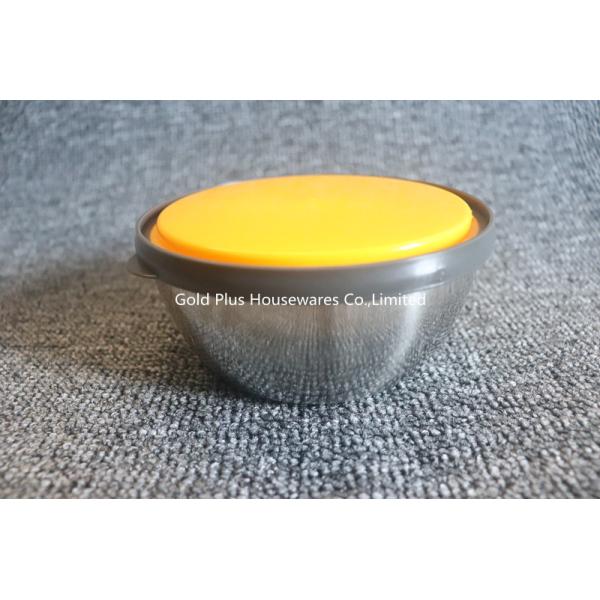 6pcs Preservation Stainless Steel Mixing Bowls for Fresh Keeping