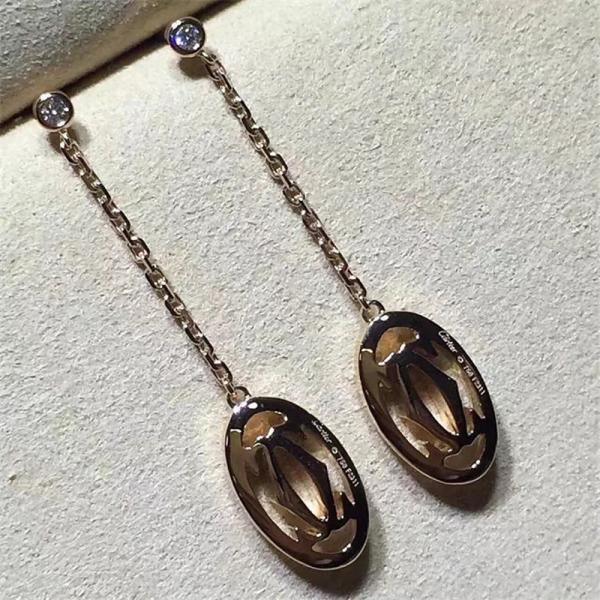 C Logo Earrings 18k gold white gold yellow gold rose gold bracelet Jewelry factory in Shenzhen, China