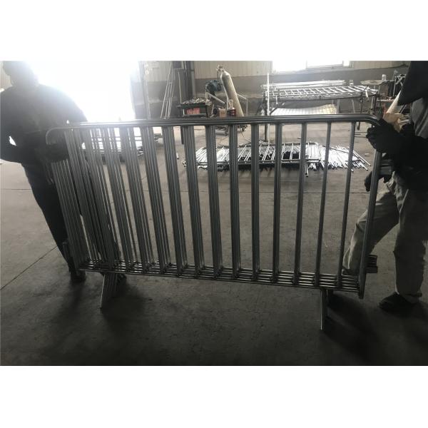 Crowd Control Barriers Hot Dipped Galvanized One Male/Female Hook Barriers 1100mm x2300mm Barriers