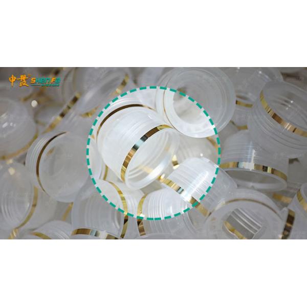 Heat Press Automatic Foil Stamping Machine For Plastic Cap