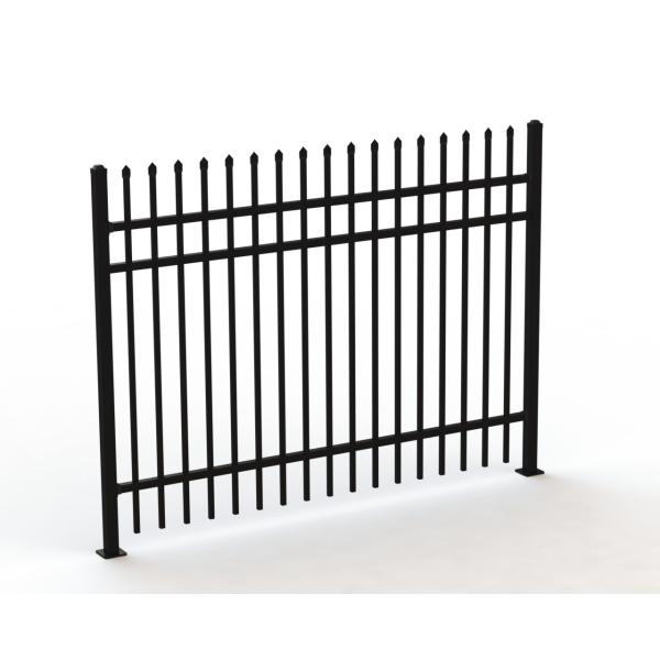 8ft Metal Residential Iron Wrought Fence Commerical Garden Privacy Fence Panels
