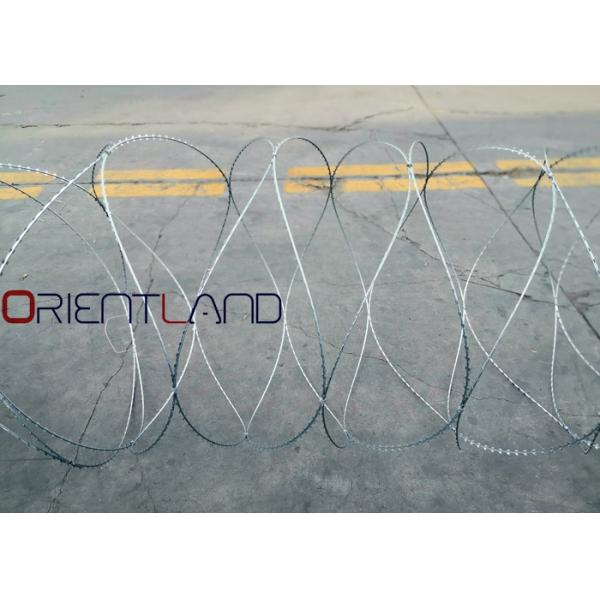 Military Use Concertina Razor Barbed Wire Fence Customisation Possible BTO-22