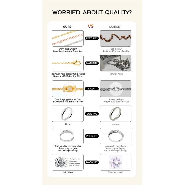 Stainless Steel 18K Gold MOM Stacking Ring For Women Fine Jewelry