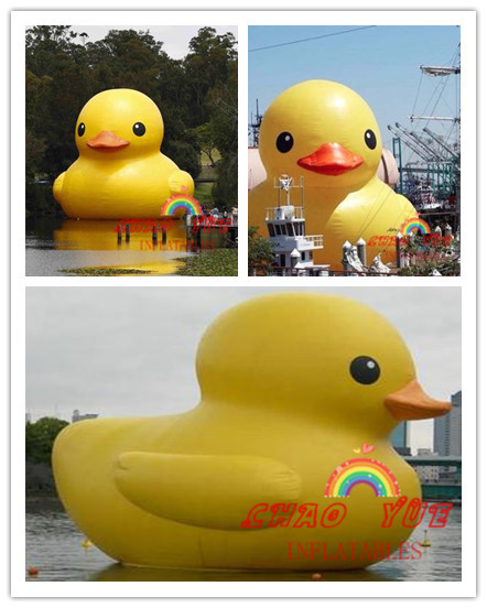 Attractive Inflatable Yellow Duck for Water Game(CY-M2732)
