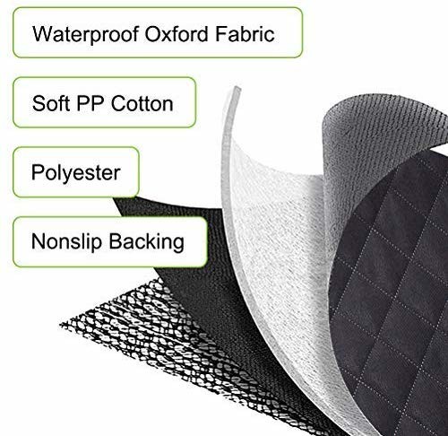 137cm PP Dog Backseat Car Cover Waterproof Scratch Resistant