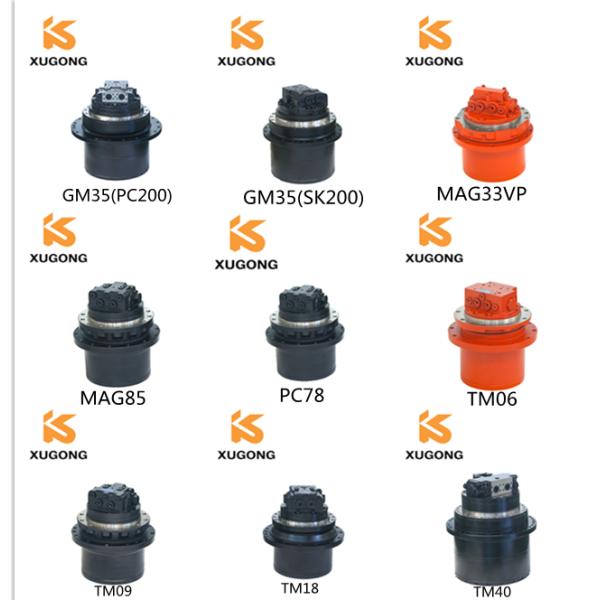 GM35 Travel Motor Final Drive For SK200 PC200 Excavator Spare Parts