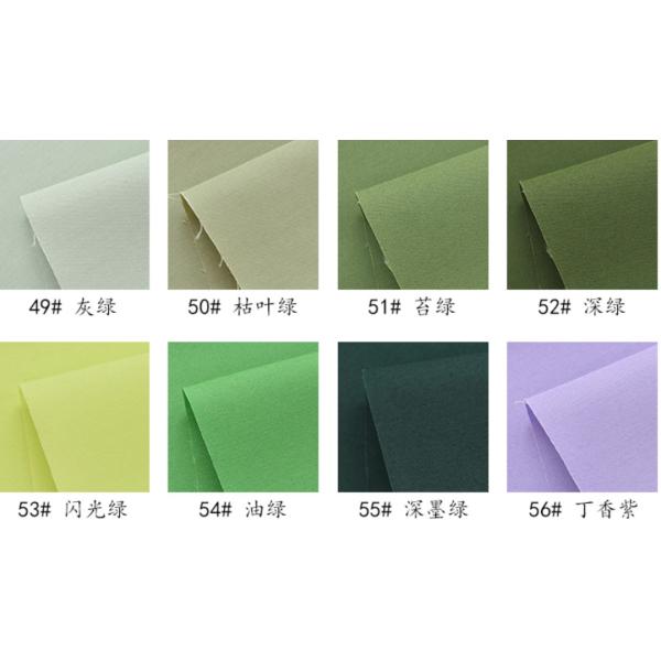 Fading Resistant Poplin Cotton Shirt Fabric Dyed And Printed 40sX40s 133x100 130GSM