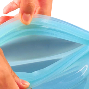 Silicone Bag Quart Reusable Food Storage Bags Freezer Sous Vide Container Oven Microwave