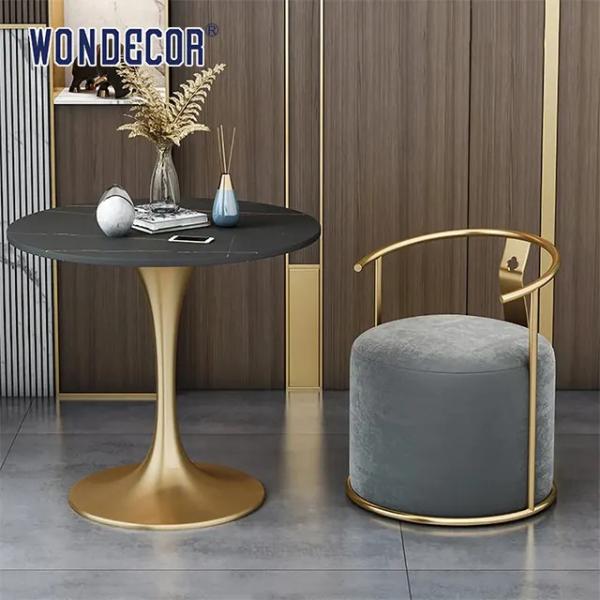 Stainless Steel Luxury Furniture Art Coffee Table Side Table Mirror Finish