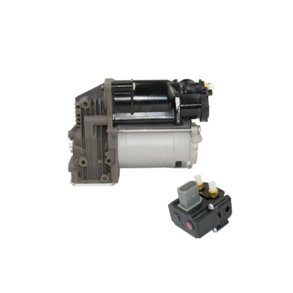 X5 E70 X6 E71 Air Suspension Compressor With Air Control Valve Block 37226775479