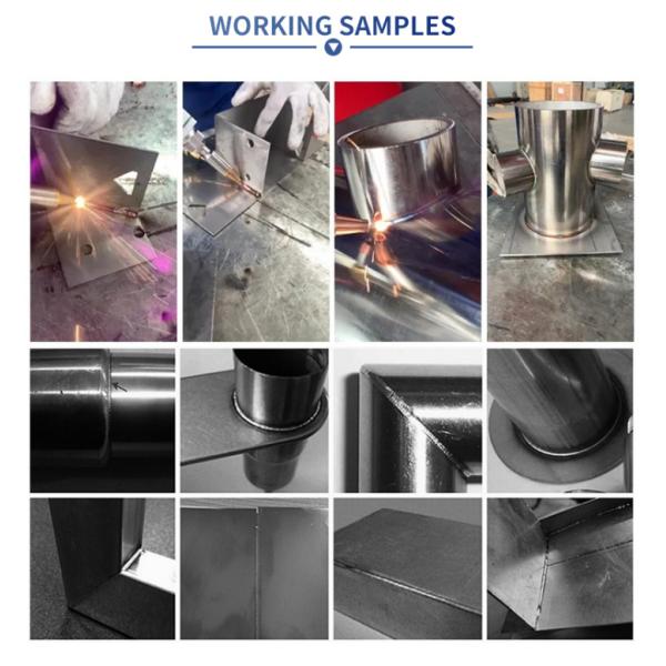 3 In 1 Fiber Laser Welding Machine 1000W 1500W 2000W Portable laser welder hand held