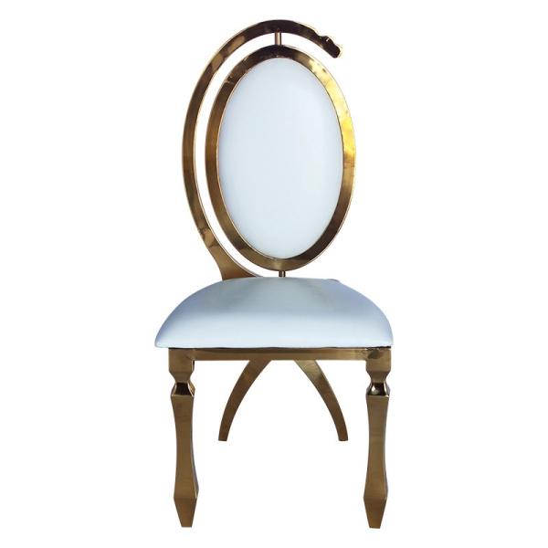 Modern Banquet Dining Chair Leather Velvet Cover Stainless Steel Frame