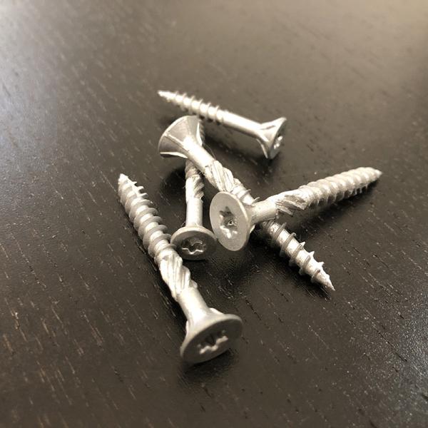 #10 x 75mm Star Drive Countersunk Head With Ribs And Knurl Type 17 Wood Deck Screw