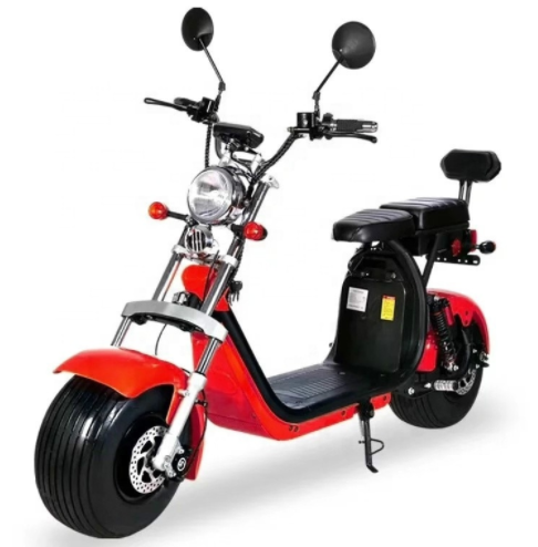 Mini Electric Moped Scooter Bike E Bike 72v 60km EEC COC Citycoco 1500w Fat Tire
