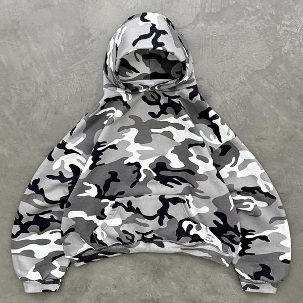 Custom Tracksuit Hoodie Set Full Allover Print Baggy Track Sets Sweat Suits Jogging Sweatpants and Hoodie Sets OEM Manufacturers