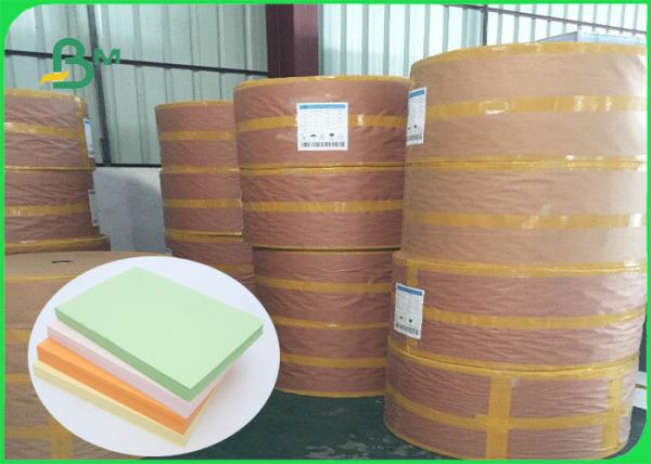 Cheap FSC Pure Wood Pulp Colored Green Offset Printing Paper Color Designated 70CM 100CM for sale