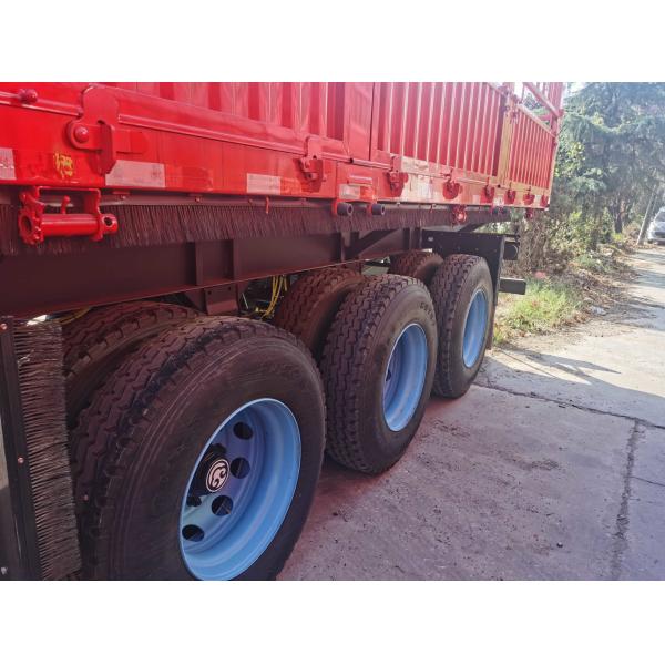 42 Foot 3 Axle Fence Tipping Semi-Trailer Stake Cargo Trailer 13m