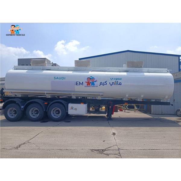 12.00R22.5 42000 45000 50000 Liters Steel Diesel Fuel Tanker Oil Semi Trailer