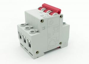 Quality Shockproof Low Voltage Circuit Breaker , Din Rail Circuit Breaker 4KA 6KA wholesale