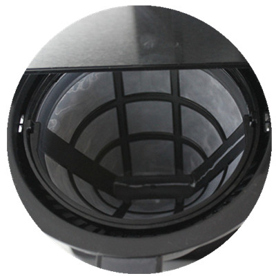 Stylish black home integrated 1250ml / 8-10cups grinding and cooking drip coffee machine