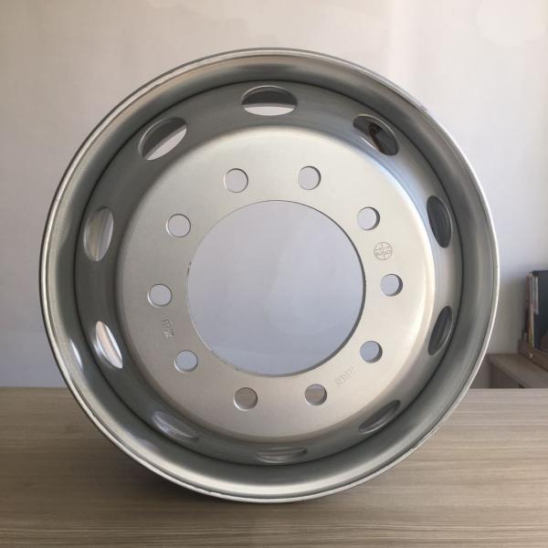Truck Vacuum Steel Rims 8.25*22.5 With 11R22.5 Tires Load Car Truck With Wheels Trailer Steel Rims
