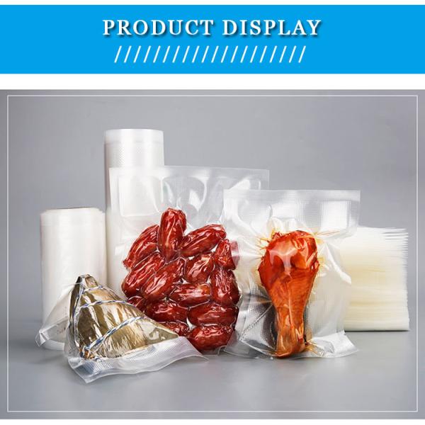 Kunden spezifische Größe Lebensmittel Vakuum ierer Verpackungs beutel Sous Vide Koch beutel für Lebensmittels parer Aufb