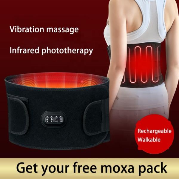 Electric Timing Warm Heating Waist Belt Heated Waist Belt Lumbar Support