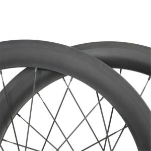 Light Electric Bike Parts 700c 60mm Carbon Road Bike Rim