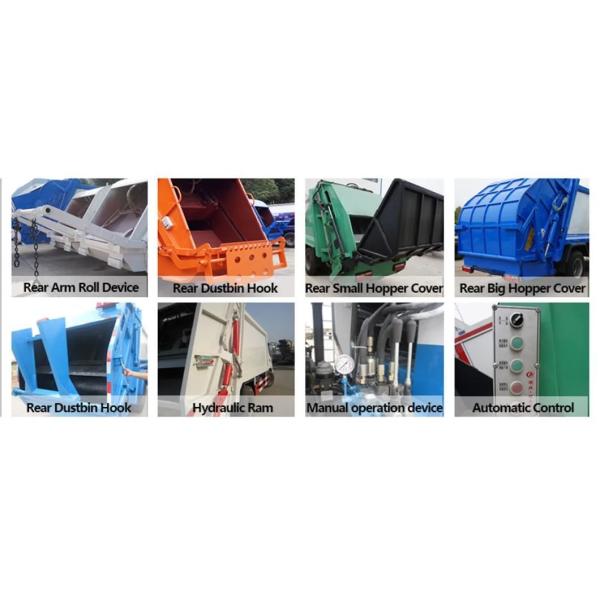 HOWO Waste Removal Compressor Compression Compressed Basement Garbage Truck