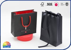 Quality 190gsm Specialty Paper Shopping Bags 4C Printed With Twisted Handles wholesale