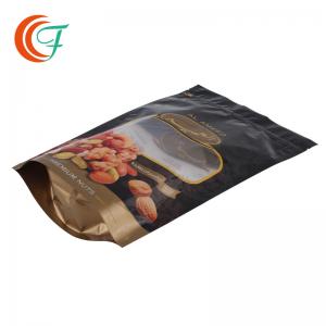 Quality BOPP PET PE Printed Plastic Bags For Food Packaging Nut Snack Resealable wholesale