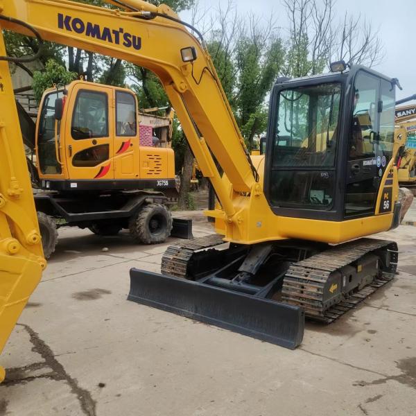 Second hand Komatsu excavator, used hydraulic excavator from China