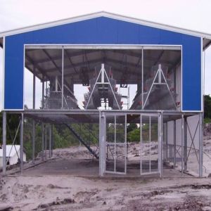 Quality Q235B Galvanized Steel Poultry House with Bolted Connection wholesale