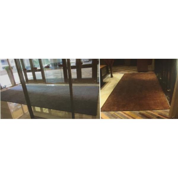 Hotel Entrance Front Door Mat Indoor Grease proof synthetic rubber Backing