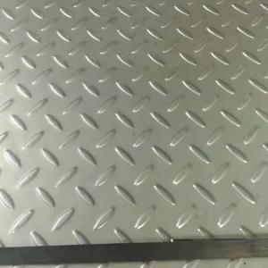 Quality SUS316L Anti Slip Stainless Steel Plate ASTM JIS GN EN Stainless Checkered Plate wholesale
