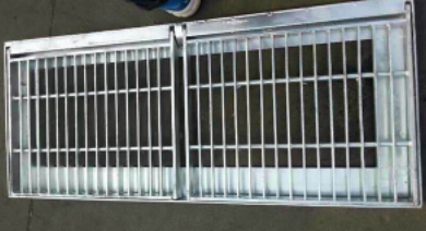 Industrial Gutter drain Galvanized metal Steel Grating Cover Grids