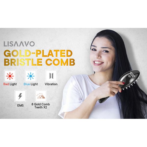 LED Light Therapy Hair Brush